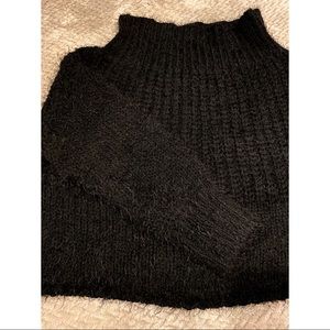 Miracle Black Crop Sweater